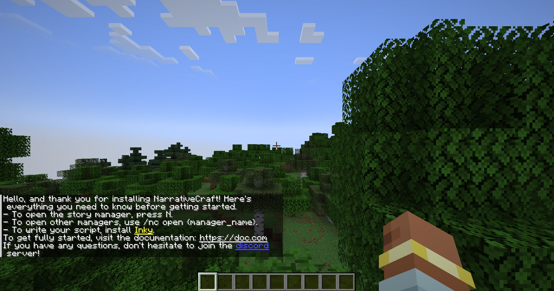 First login world image